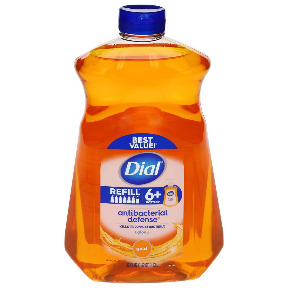 Dial Gold Liquid Hand Soap With Moisturizer Refill (52 fl oz)