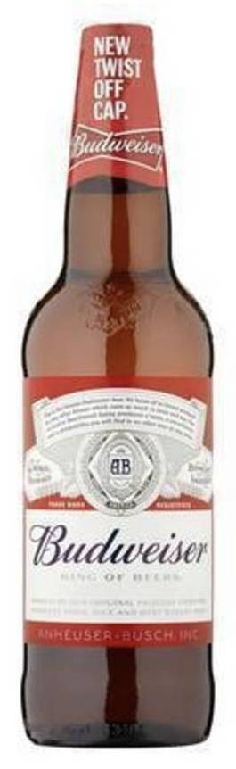 Budweise R Lrg Nrb 660ml