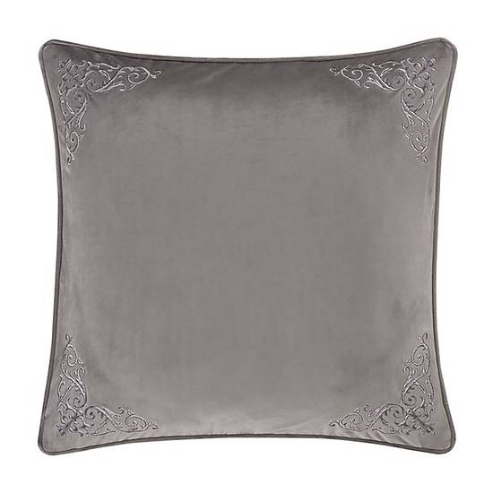 J. Queen New York™ Belvedere European Pillow Sham in Silver
