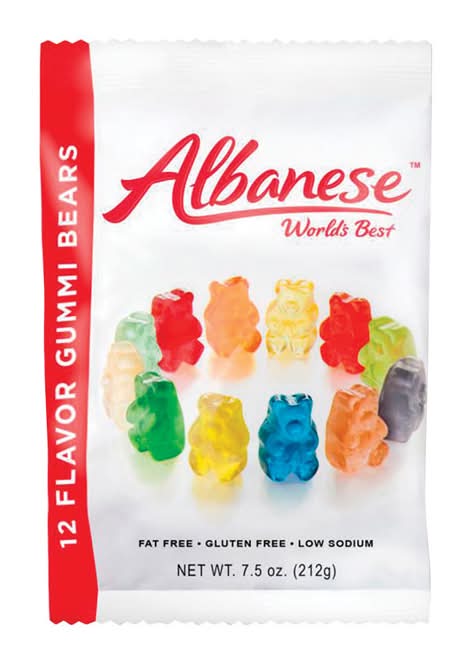 Albanese Assorted Gummi Bears 7.5 Oz