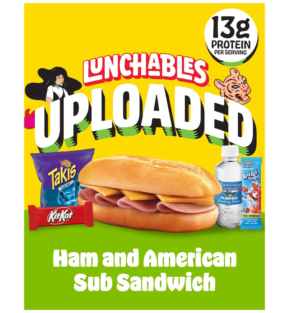 Lunchables Uploaded Ham and American Sub Sandwich (6.1 oz)