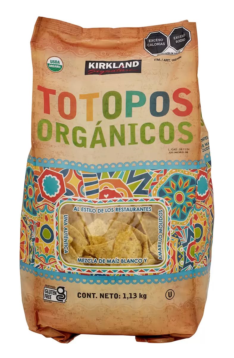 Kirkland Signature · Totopos orgánicos (1,13 kg)