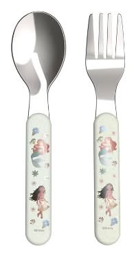 zak! Princess 2pc Bamboo Flatware Set