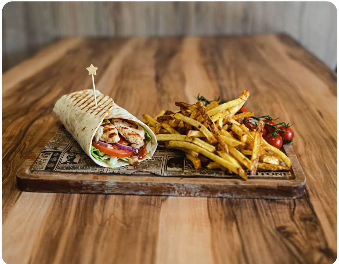 Wrap Kebab de Poulet