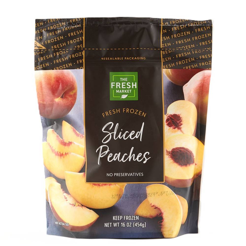 The Fresh Market Frozen Sliced Peaches