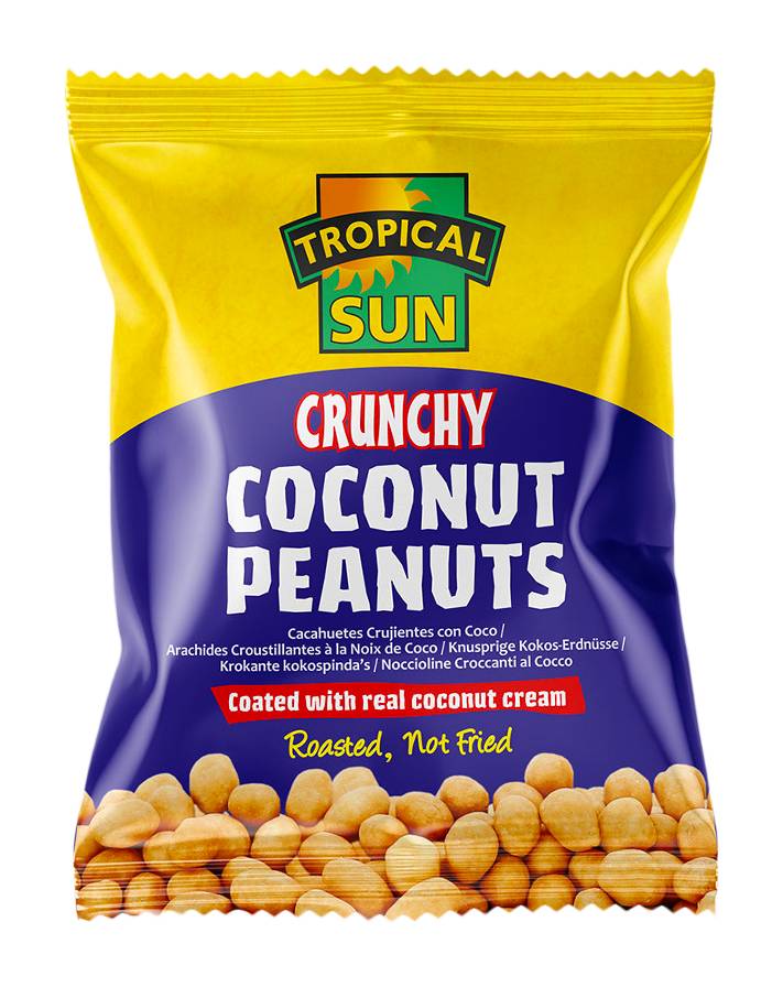 Tropical Sun Crunchy Coconut Peanuts (50g)