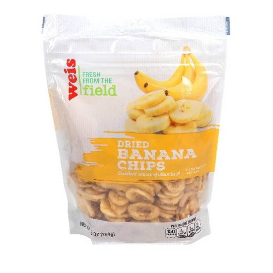 Weis Fresh from the Field WQ Dried Banana Chips