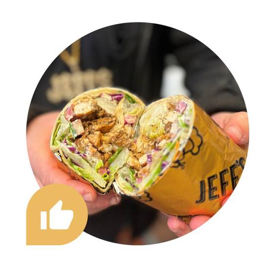 Blackened Chicken Caesar Wrap