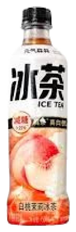 GENKI FOREST Sparkling Water - Peach Flavour 480ml