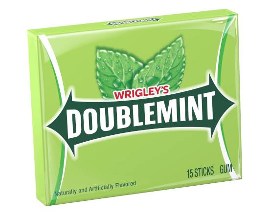 Wrigleys Doublemint Chewing Gum 15 Pieces
