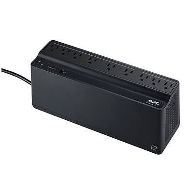 APC Back-Ups 900 9-outlet/1-usb Battery Backup and Surge Protector, Bvn900m1, Black