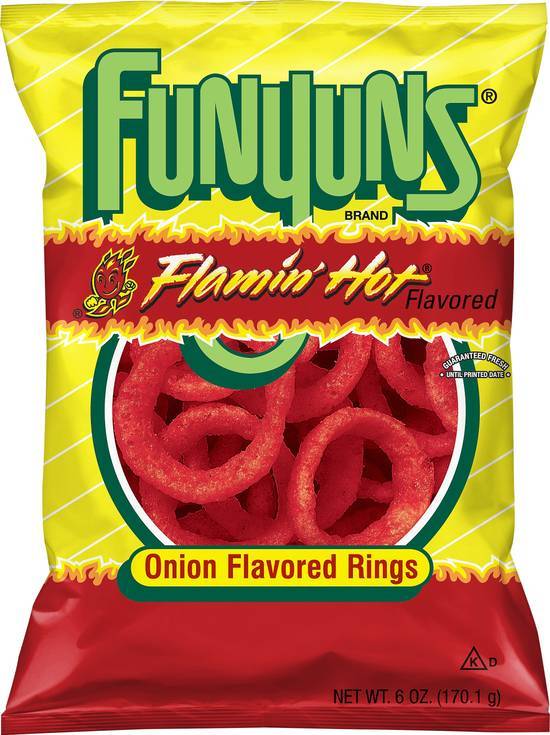 Funyuns Flamin' Hot Flavored Onion Rings