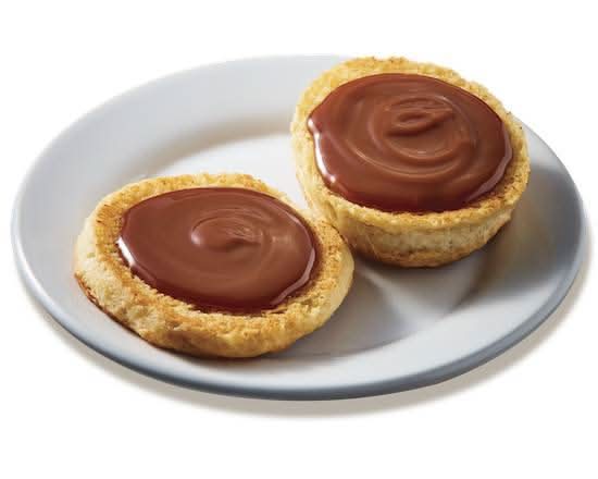 Bisquet tradicional con cajeta