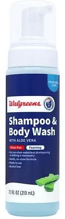 Walgreens Foaming Rinse-Free Shampoo & Body Wash (7.1 fl oz)