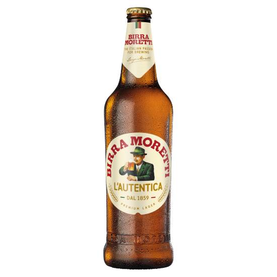Birra Moretti Lager Beer Bottle (660 ml)