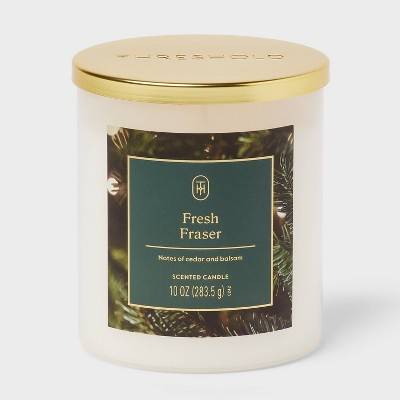 Lidded Glass Fresh Fraser Jar Candle 10oz - Threshold™