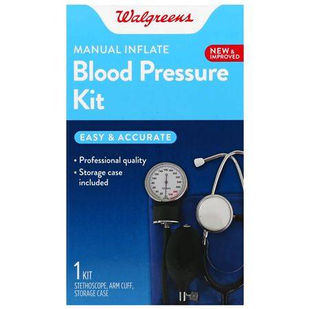 Walgreens Manual Inflatable Blood Pressure Kit