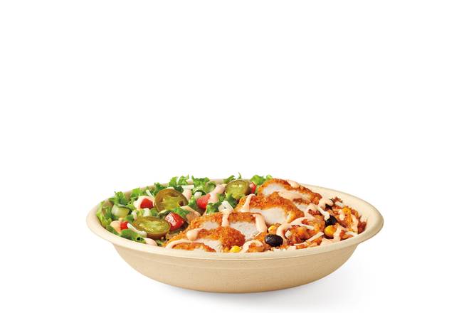 Bol-délice poulet habanero avec fromage - croustillant