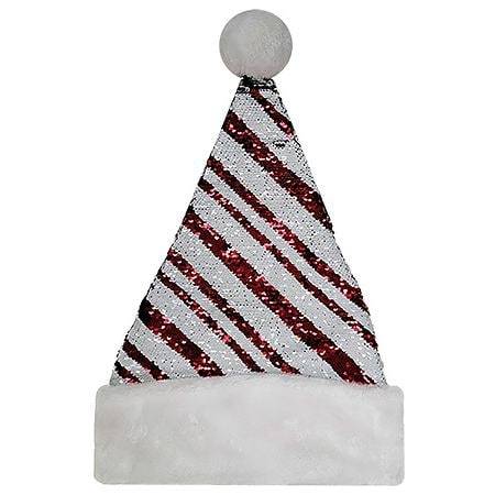 Festive Voice Be Jolly Christmas Sequin Santa Hat - 1.0 EA