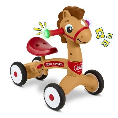 Radio Flyer Lil' Racers Percy the Pony Riding Toy