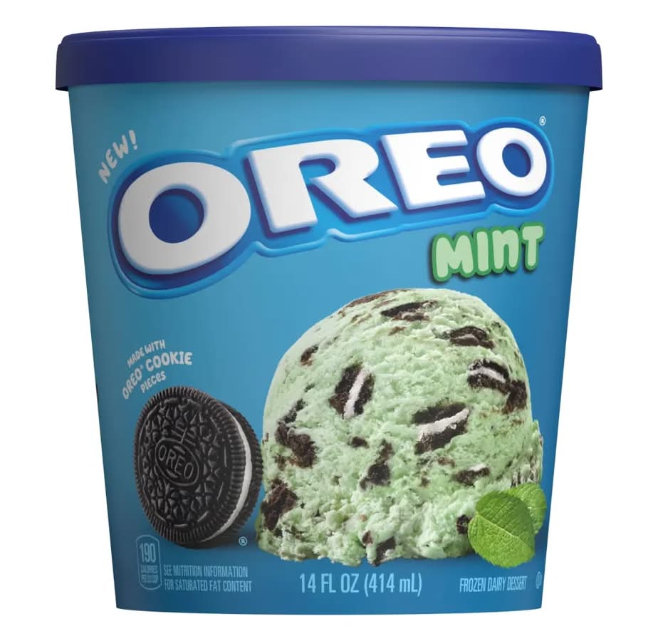 Oreo Mint Ice Cream