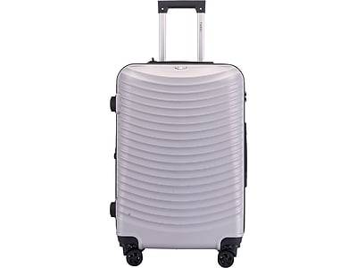 TUCCI Italy Flettere Hardside Suitcase, Silver