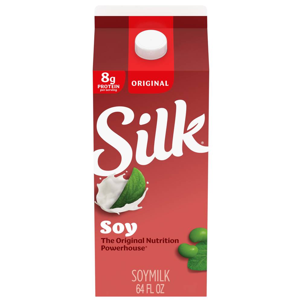 Silk Original Soy Milk (64 fl oz)