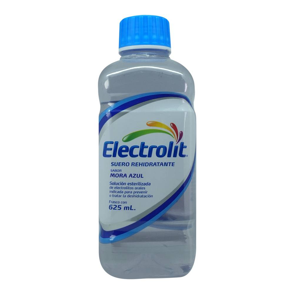 Electrolit · Suero rehidratante, mora azul (625 ml)