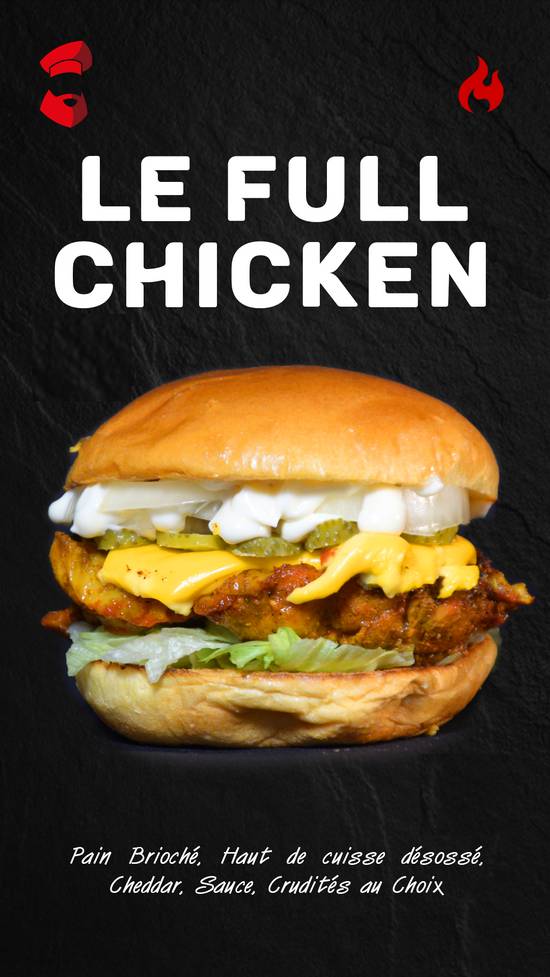Full Chicken Burger
