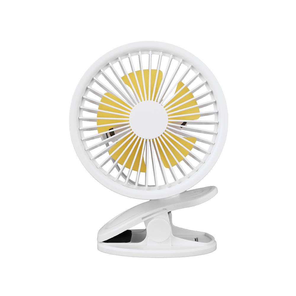 Miniso · Ventilador con clip, Mini, blanco