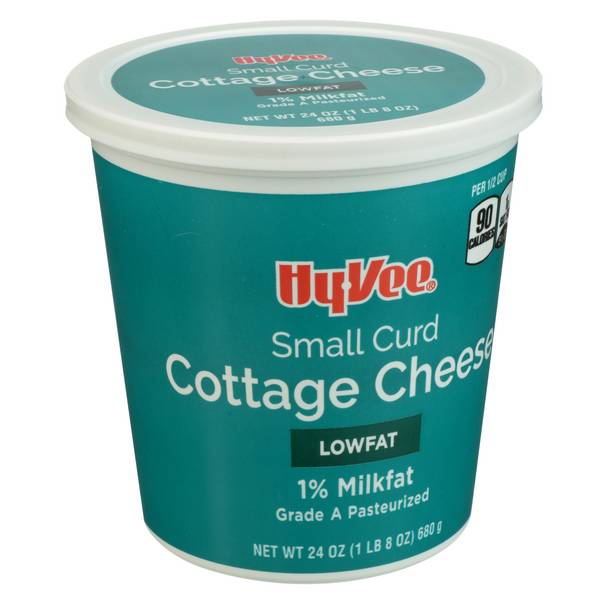 Hy-Vee Low Fat Small Curd Cottage Cheese (24 oz)