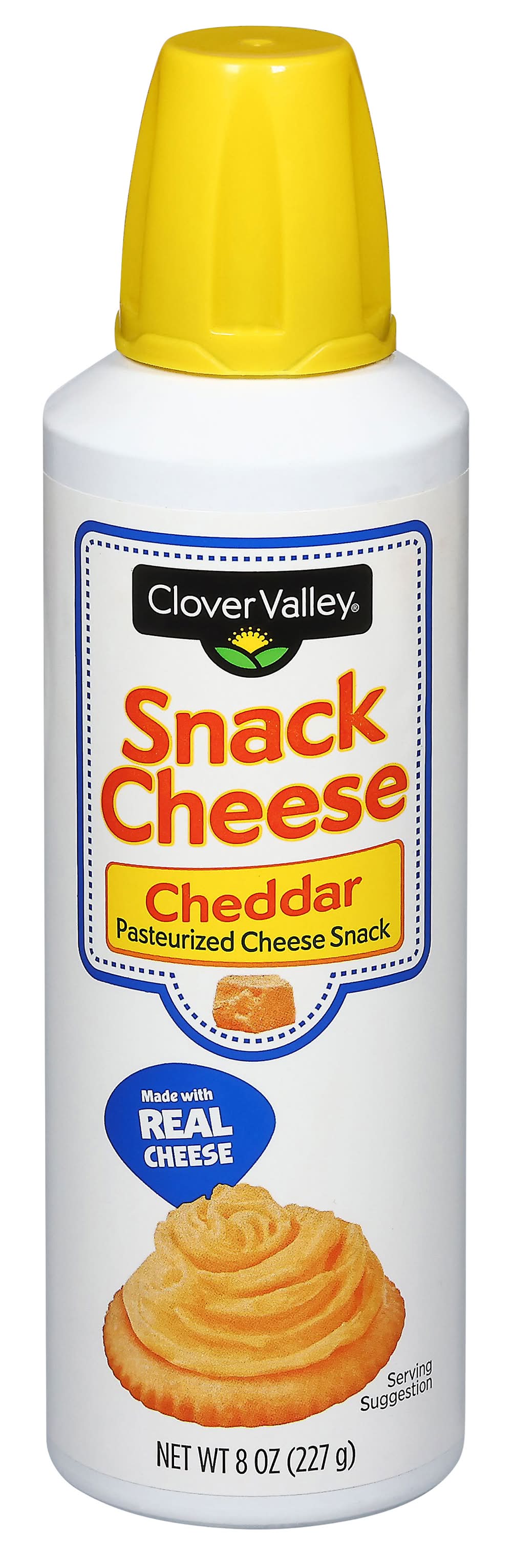 Clover Valley Snack Cheese, Cheddar (8 oz)