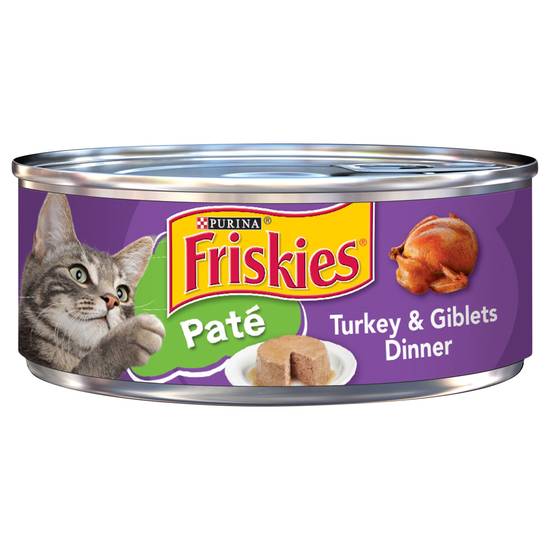 Purina Friskies Pate Turkey & Giblets Dinner Cat Food