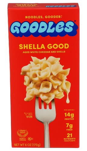 Goodles Shella Good Aged White Cheddar & Shells