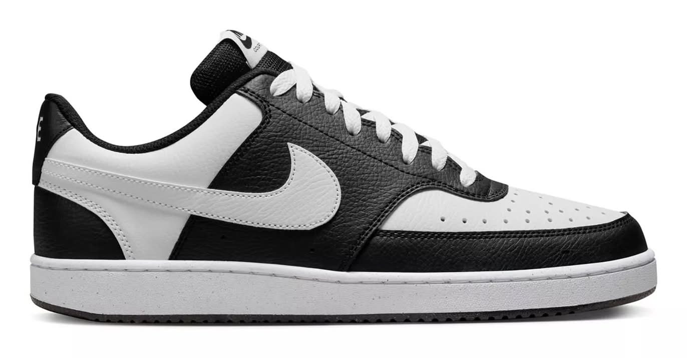 Nike Court Vision Low Next Nature Sneaker - Men's (White/Black Medium - 11)