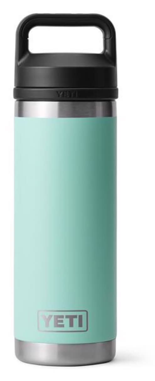 Yeti Rambler 18 Oz Seafoam Bpa Free Bottle With Chug Cap