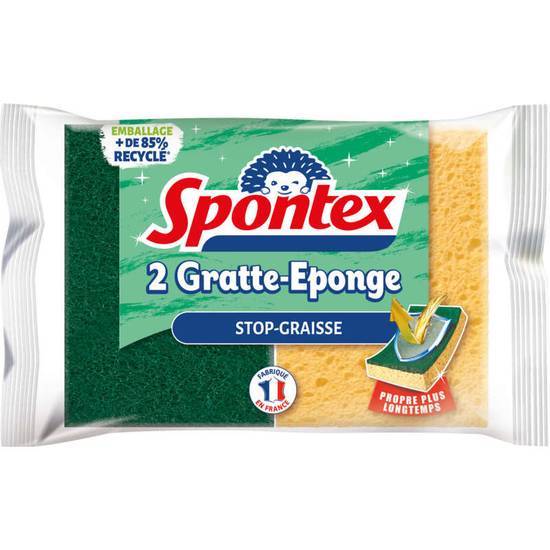 Spontex Eponges grattantes x2 x2