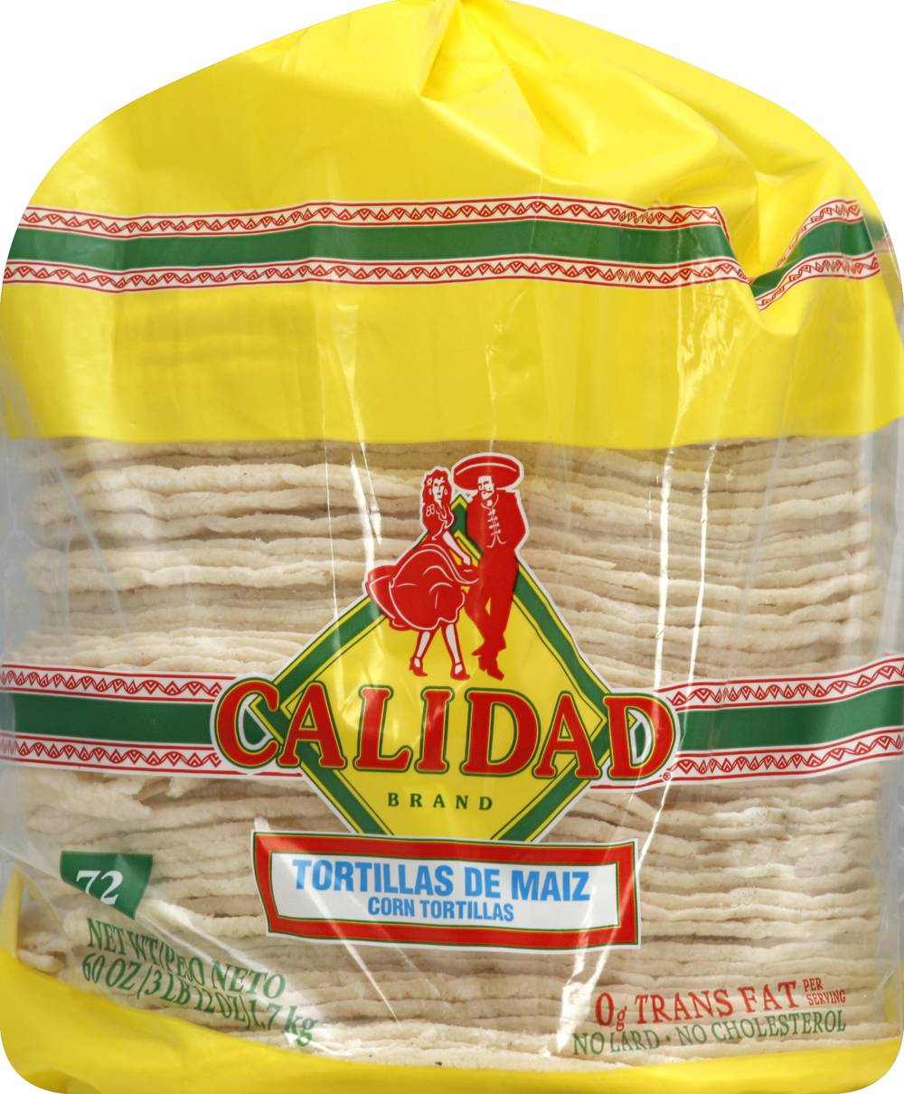 Calidad Corn Tortillas (3.75 lbs)