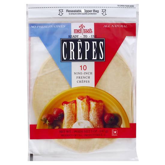 Melissa's 9" French Crepes (10 ct)