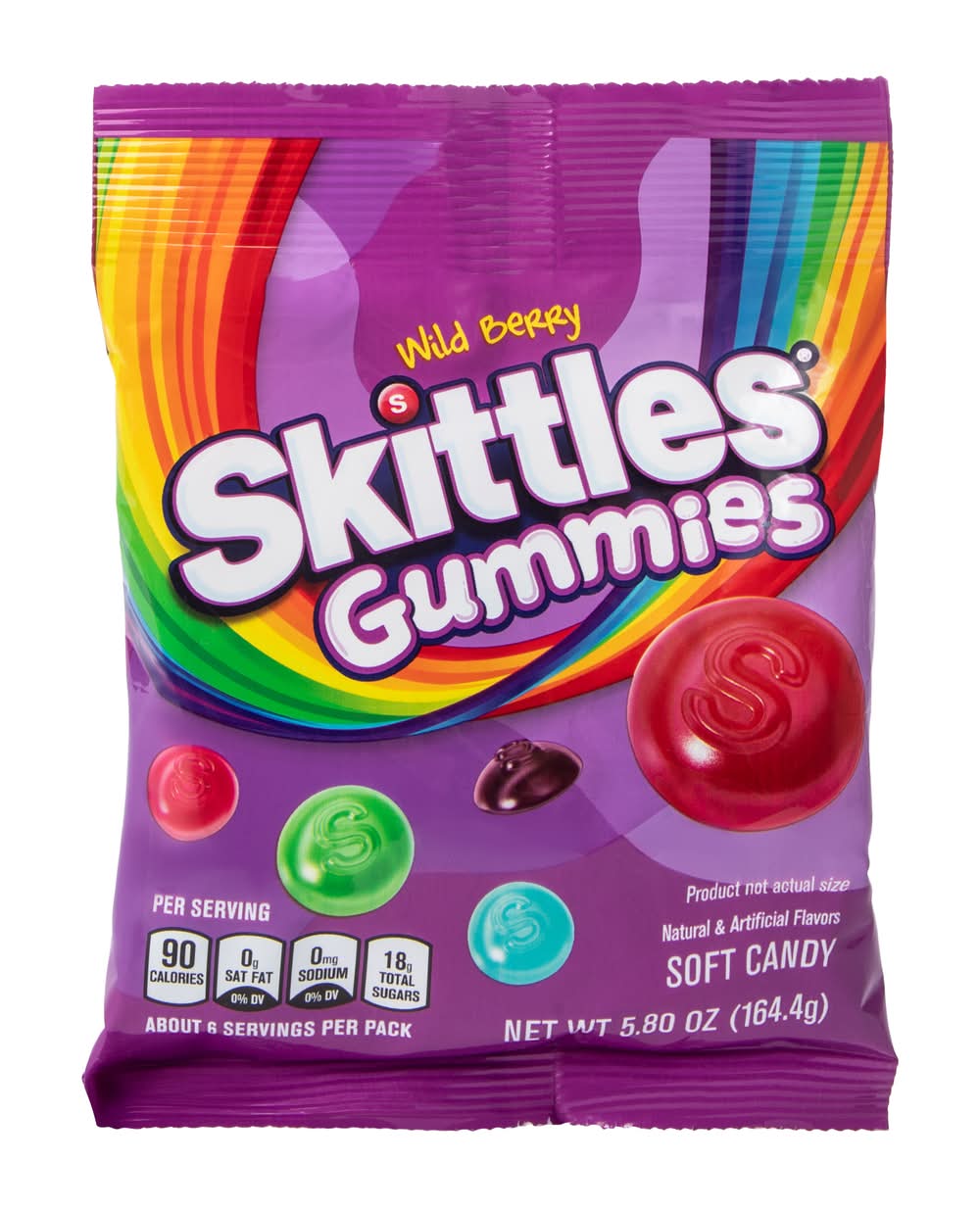 Skittles® Wild Berry Gummies 5.8oz Wild Berry