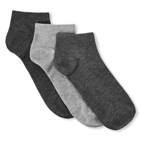 George Women Low-Cut Socks (4-10/grey mix)
