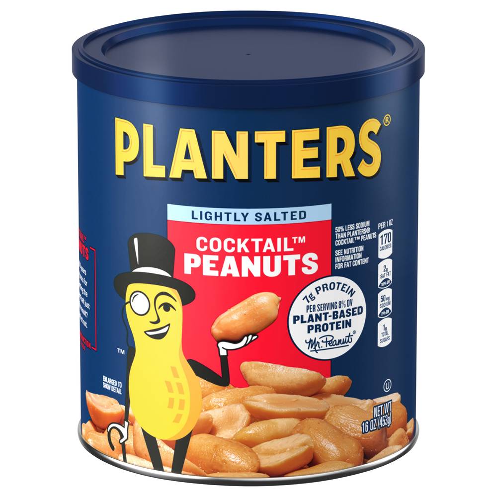 Planters Lightly Salted Cocktail Peanuts