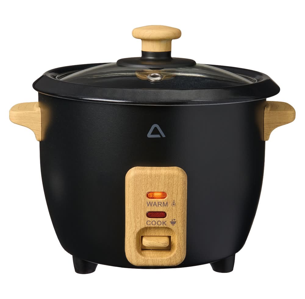 Ambiano 6 Cup Rice Cooker & Hot Pot - Rice Cooker - Bla