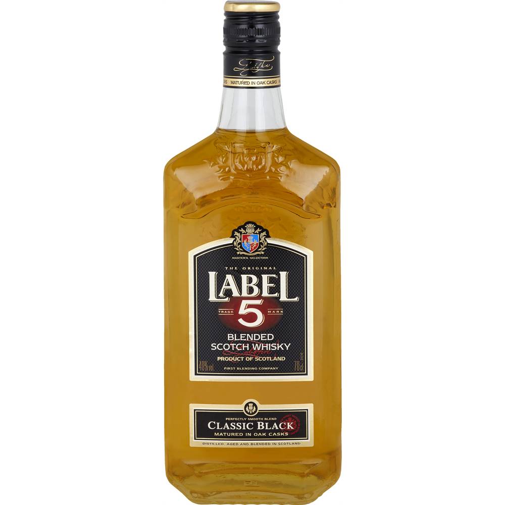 Label 5 - Blended scotch whisky classic black (700ml)