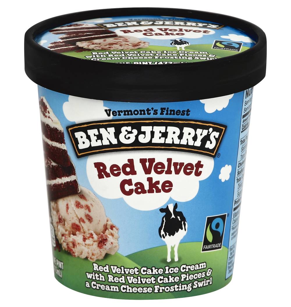 Ben & Jerry's Red Velvet Cake Ice Cream (16.7 oz)