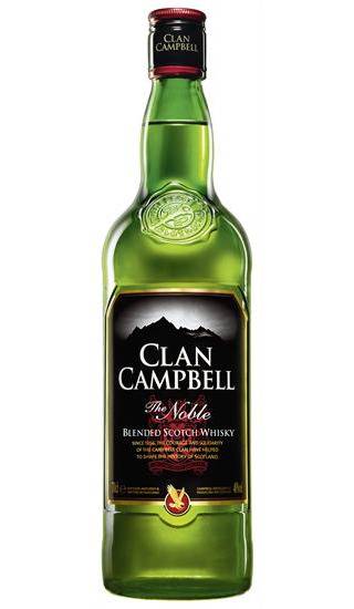 Whisky blended scotch CLAN CAMPBELL - la bouteille de 70cL
