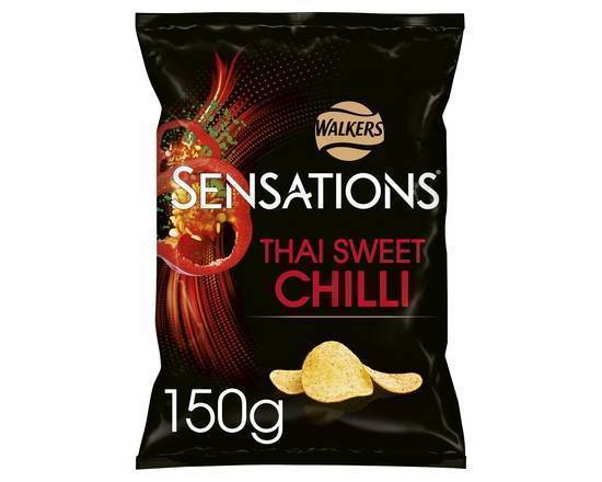 Walkers Sensations Thai Sweet Chilli Sharing Crisps 150g