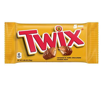 Twix Fun Size Candy Bars, 5-Pack