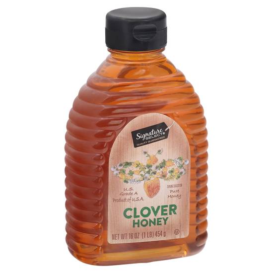 Signature Select Pure Clover Honey (16 oz)