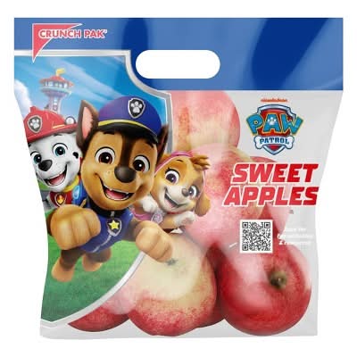CrunchPak PAW Patrol Sweet Apples - 3lbs Bag